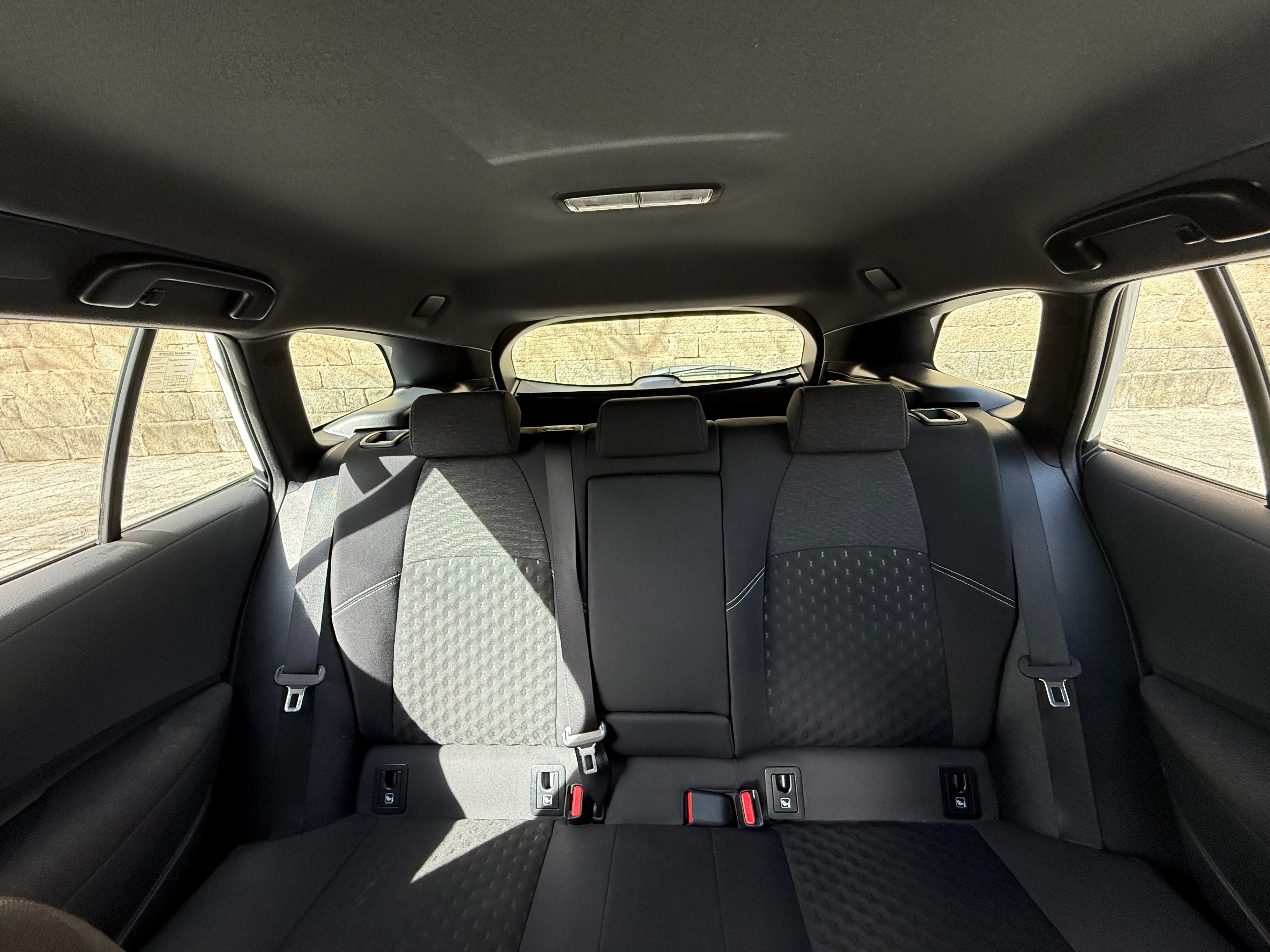 Taxi Interior Trasero